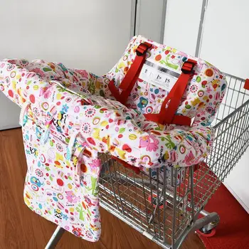 

Baby Kids 2-IN-1 Shopping Cart Cover with phone package HighChair Cover For Toddler Cover Restaurant Highchair