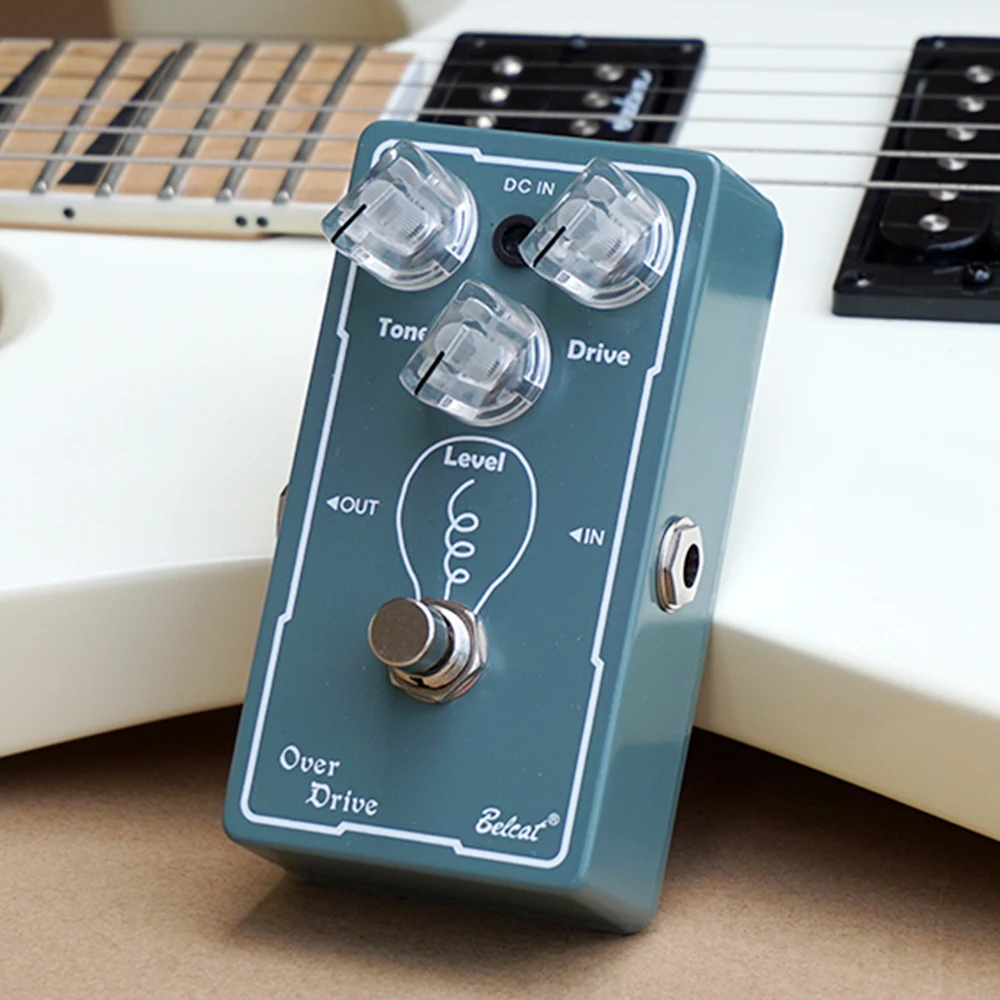 Belcat Over Drive гитара фотоэффекты Stompbox для электрической гитары с регулятором уровня