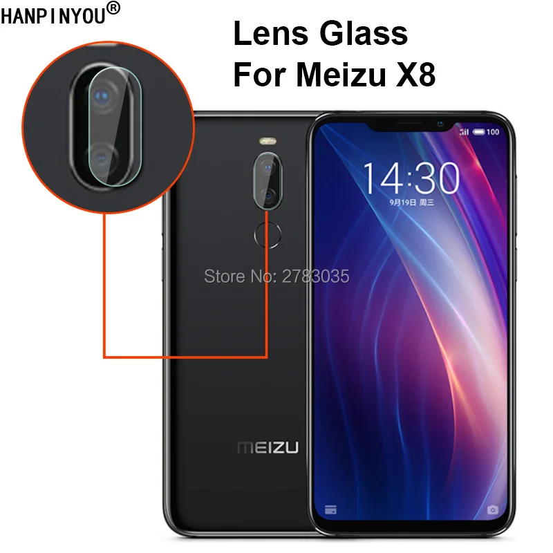 Для Meizu X8 6 2 &quotПрозрачная ультратонкая задняя защитная пленка для объектива