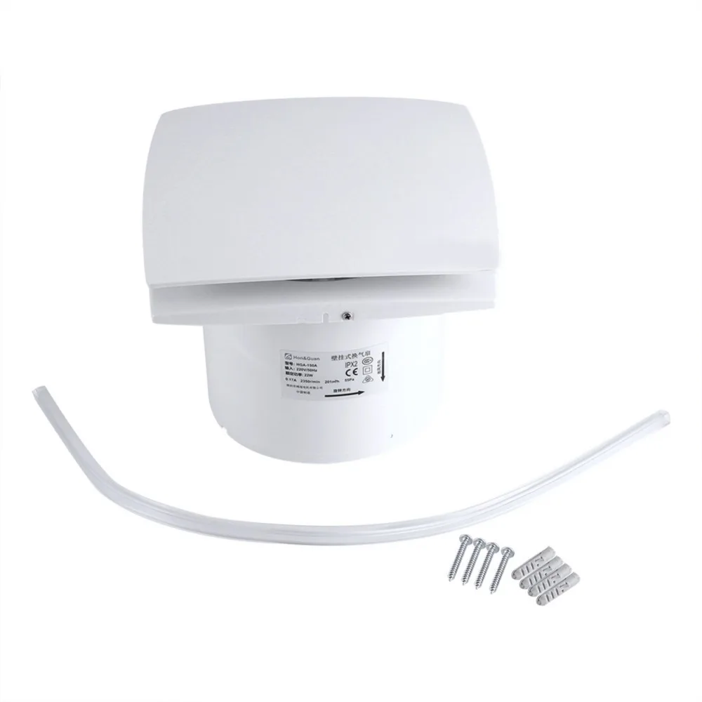 220V вентиляции Вытяжной вентилятор Ванная комната потолочный настенное крепление воздуходувка отверстие Size150-180mm Кухня дома вентиляции Системы