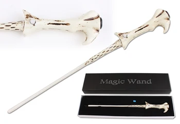 

Hermione series Voldermort cosplay Non-luminous HP Magical Wand in tricks Box With Led Light Free Train Ticket