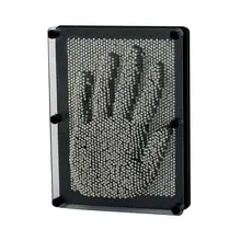 Развивающая игрушка маленький 3D металлический клон отпечатков пальцев 3-размерная булавка доска объявлений игрушка для скульптуры для детей и взрослых обучения подарок