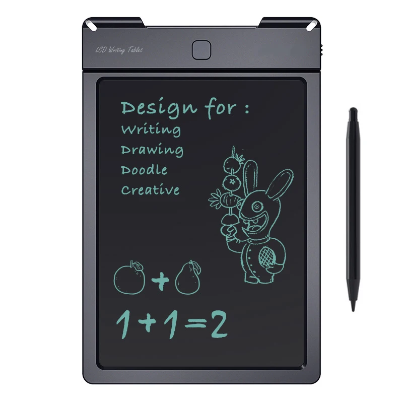 9 дюймов детский цифровой планшет для рисования ЖК-дисплей электронная портативная доска Один клик стереть детей рукописный блокнот