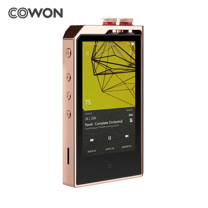 Портативный музыкальный плеер Cowon 256 ГБ 3 7 ' DSD256 USB ЦАП ии аудио двухъядерный MP3