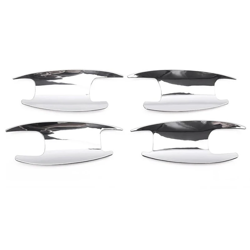 

Chrome Door Handle Cup Bowl Cover Trim For Mercedes-Benz C E CLASS W205 2015- 18