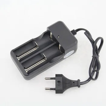 

US EU Plug dual 18650 Battery Charger Fast Charging For 18650 14500 16340 26650 Rechargeable Li-Ion Batteries auto stop charging