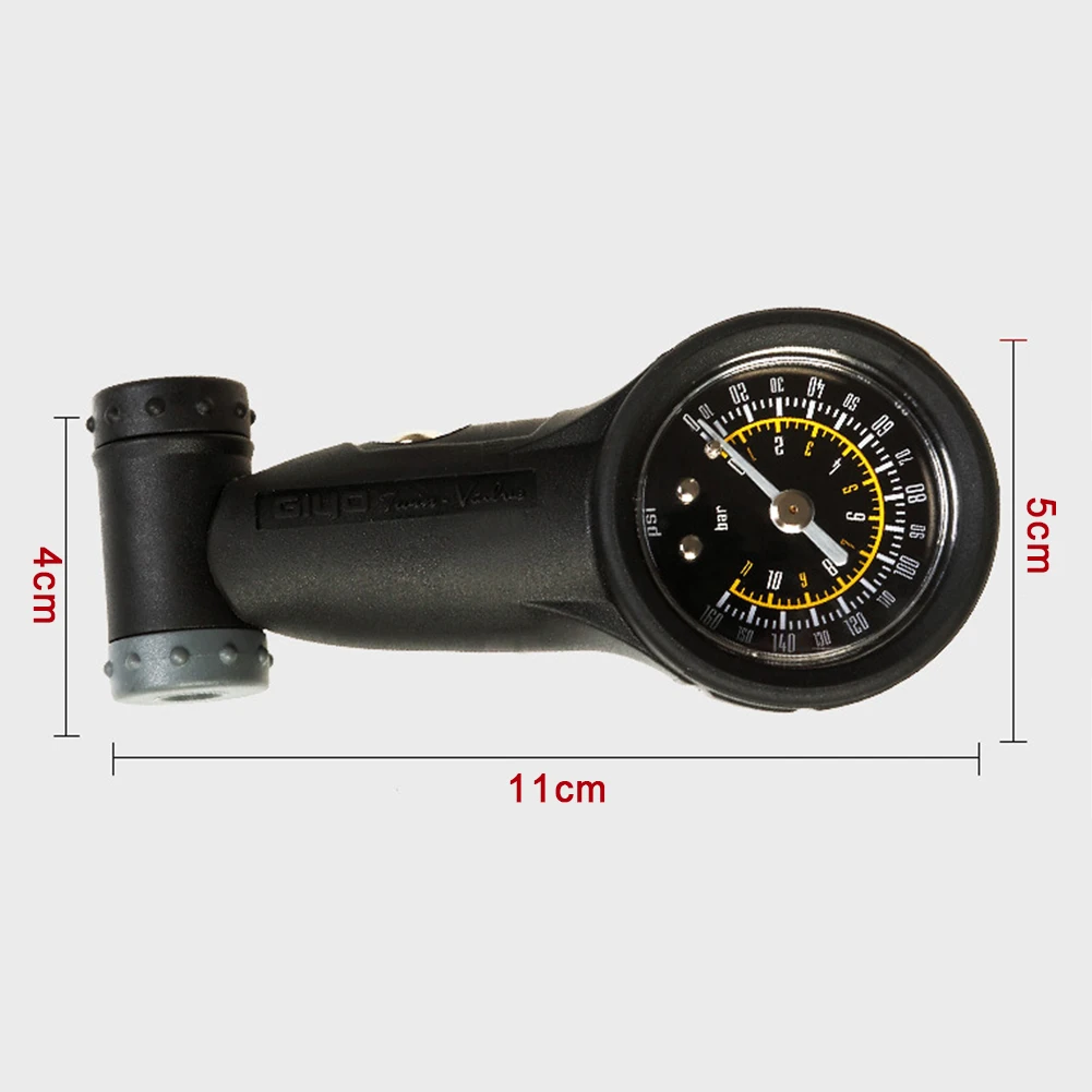 Discount Universal Pressure Bicycle Tire LCD Display Manometer Multifunction Gauge Meter Digital Bike Accessories ~ 5