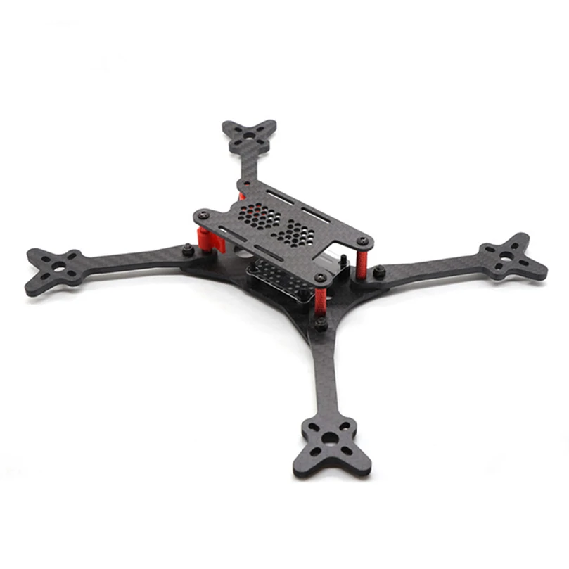 Floss 215 мм Колесная база FPV рама комплект углеродного волокна CF стойка для DIY Racing Drone