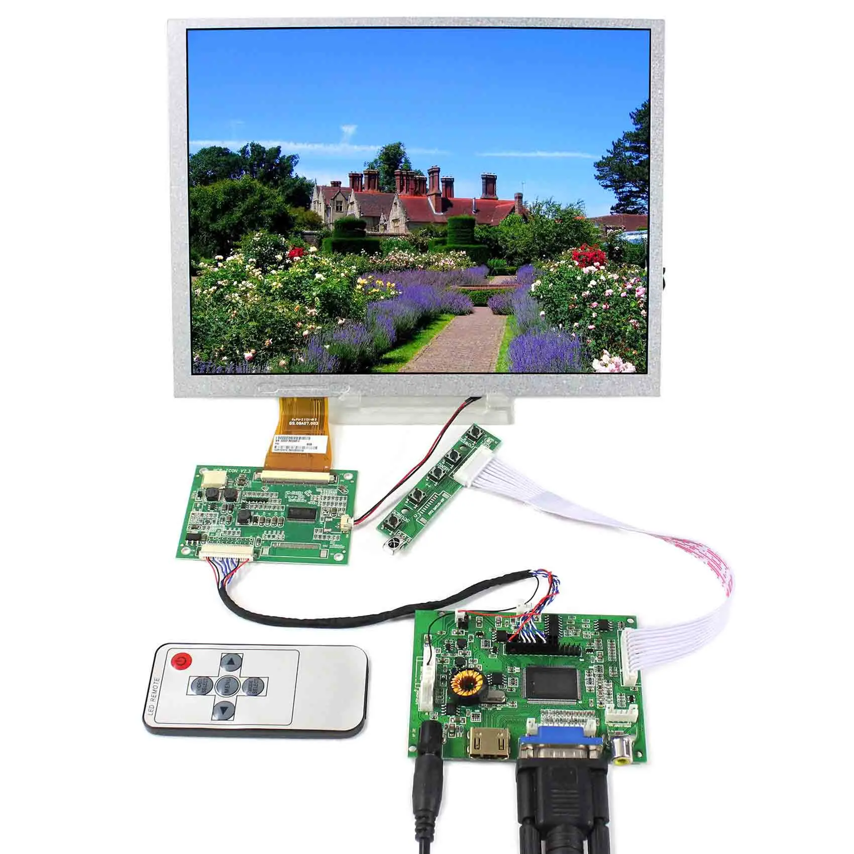 Плата HD MI ЖК-экран 10 4 дюйма A104SN03 ЖК-контроллер ЖК-дисплей 800x600 | Электроника