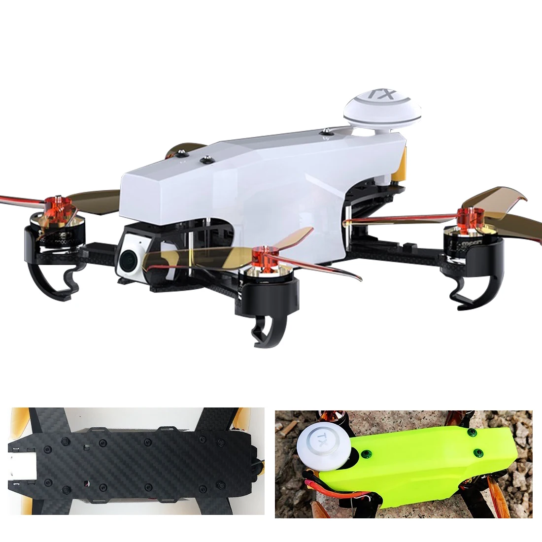 210 100 км/ч высокая скорость 10 минут полета 5 8G FPV DVR 720P камера GPS OSD Mini PIX бесщеточный