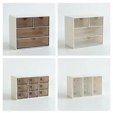 Ящик для хранения творческий японский стиль ящик для хранения косметики ящик для хранения для офиса для канцтоваров и мелких предметов ювелирных изделий Настольный ящик для хранения