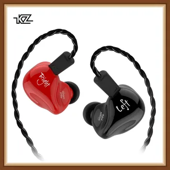 

KZ ZS4 1BA+1DD Hifi Sport In-ear Earphone Dynamic Driver Noise Cancelling Headset With Mic Replacement Cable KZ ZS10 KZ AS10