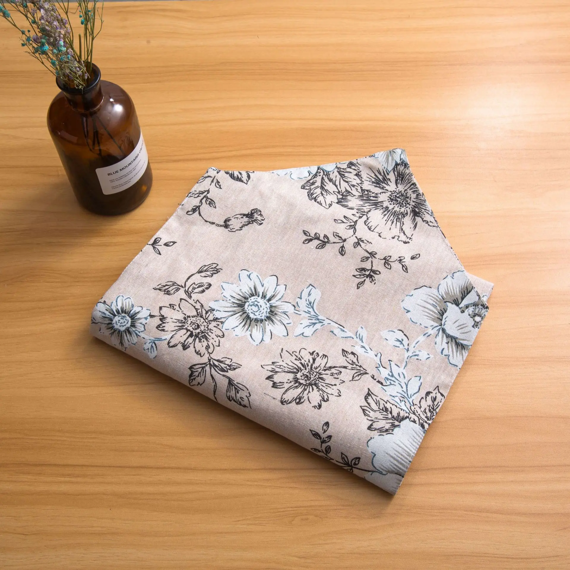 100% Linen Chemin Camino De Mesa Art Cabinet Strip Cover A Piece Of Cloth Modern Concise Table Mariage Runner Weding Decoration