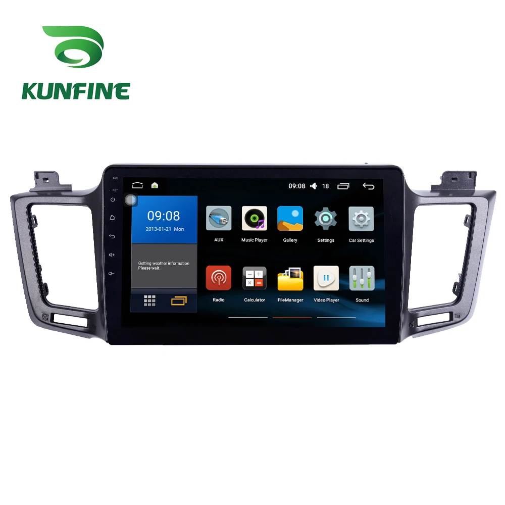 

Octa Core 1024*600 Android 8.1 Car DVD GPS Navigation Player Deckless Car Stereo for Toyota RAV4 2016 Headunit R