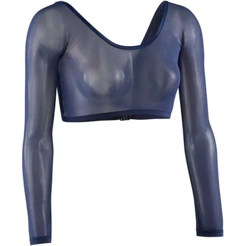2019 Women's Wrap Underwear Plus Size Solid Color Long Sleeve Seamless
