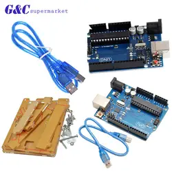 Для Arduino Uno R3 совместимый электронный ATmega328P микроконтроллер карты для Arduino робототехники и DIY проектов