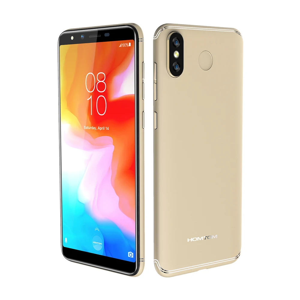 HOMTOM H5 3 ГБ ОЗУ 32 Гб ПЗУ четырехъядерный 5 7 &quotHD дисплей Мобильный телефон Лицо ID