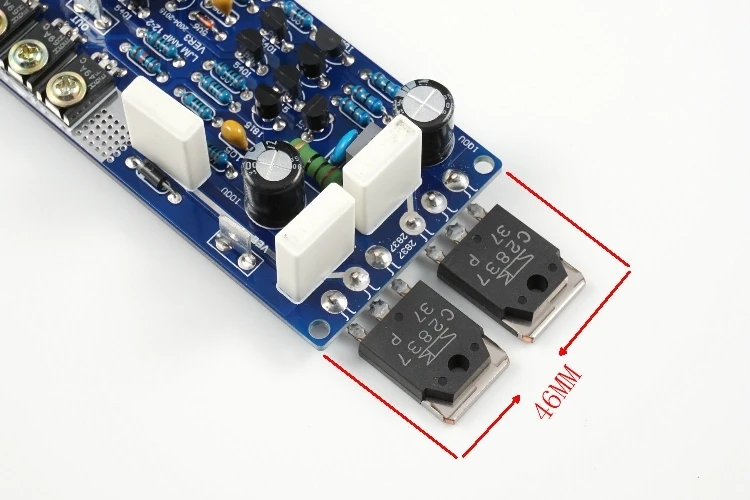 LJM L12 2 2SA1186 2SC2837 120 Вт + двухканальный A B класс Музыка Аудио динамик усилитель DIY