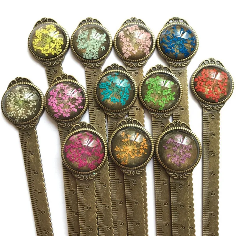 

1PC Vintage Metal Bookmark Multifunctional Book Mark Creative Ruler For Books Kids Girls Gift School Supplies Kawaii Stationery