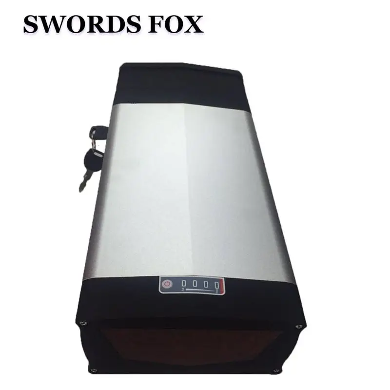 SWORDS FOXS Great 36 в 48 52 20Ah 1000 Вт литий ионный аккумулятор с задней стойкой для