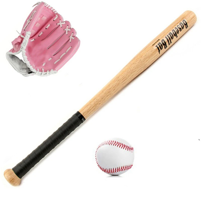 

1 Set Healthy Sport Soft Baseball Bat Glove and Ball Set Baseball Practice Equipment Outdoor Softball Pitcher's Gloves