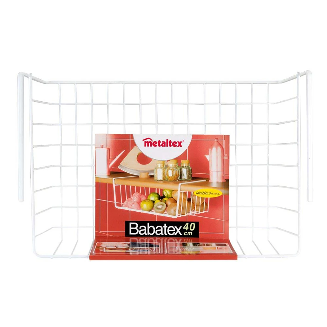 

HIPSTEEN Iron Cupboard Hanging Basket Closet Shelf Hook Cabinet Storage Rack Holder Bathroom Kitchen Cupboard Organizer