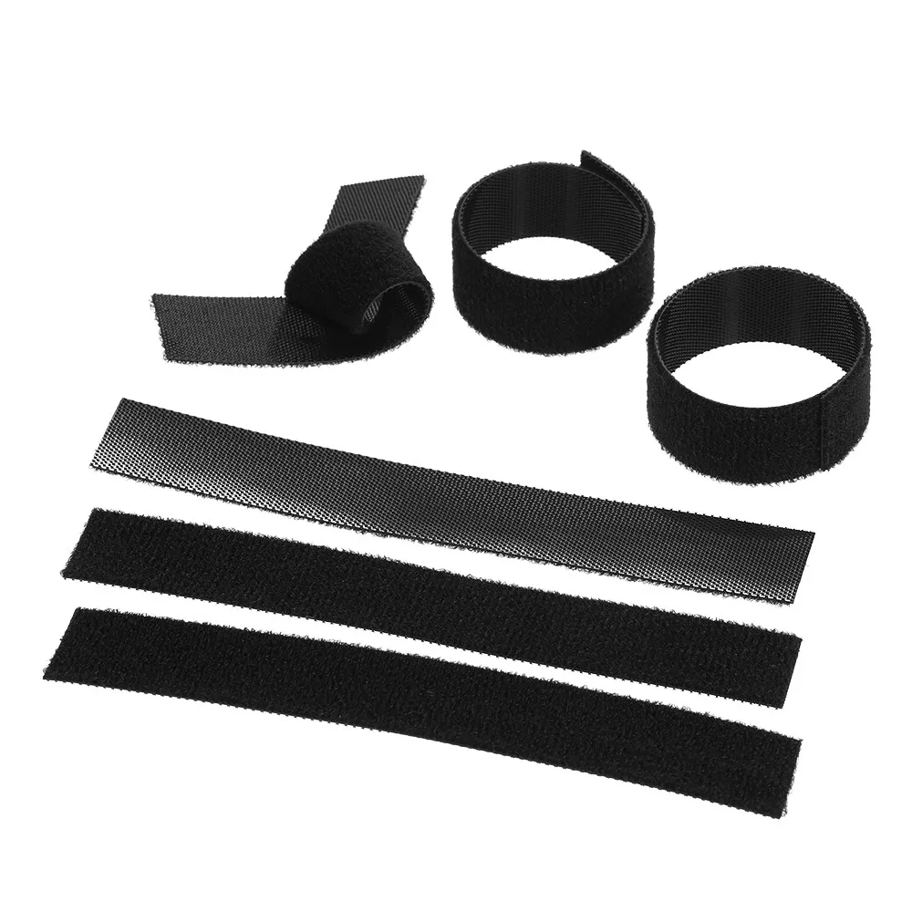 6PCS Fastener Tape Magic Strap Fixed Belt Strapping Tape Ribbon
