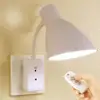 Remote Control Plug Lamp Holder E27 Screw Socket with Switch Socket Intelligent Wall Light Socket for bedroom bedside lamp ► Photo 1/6