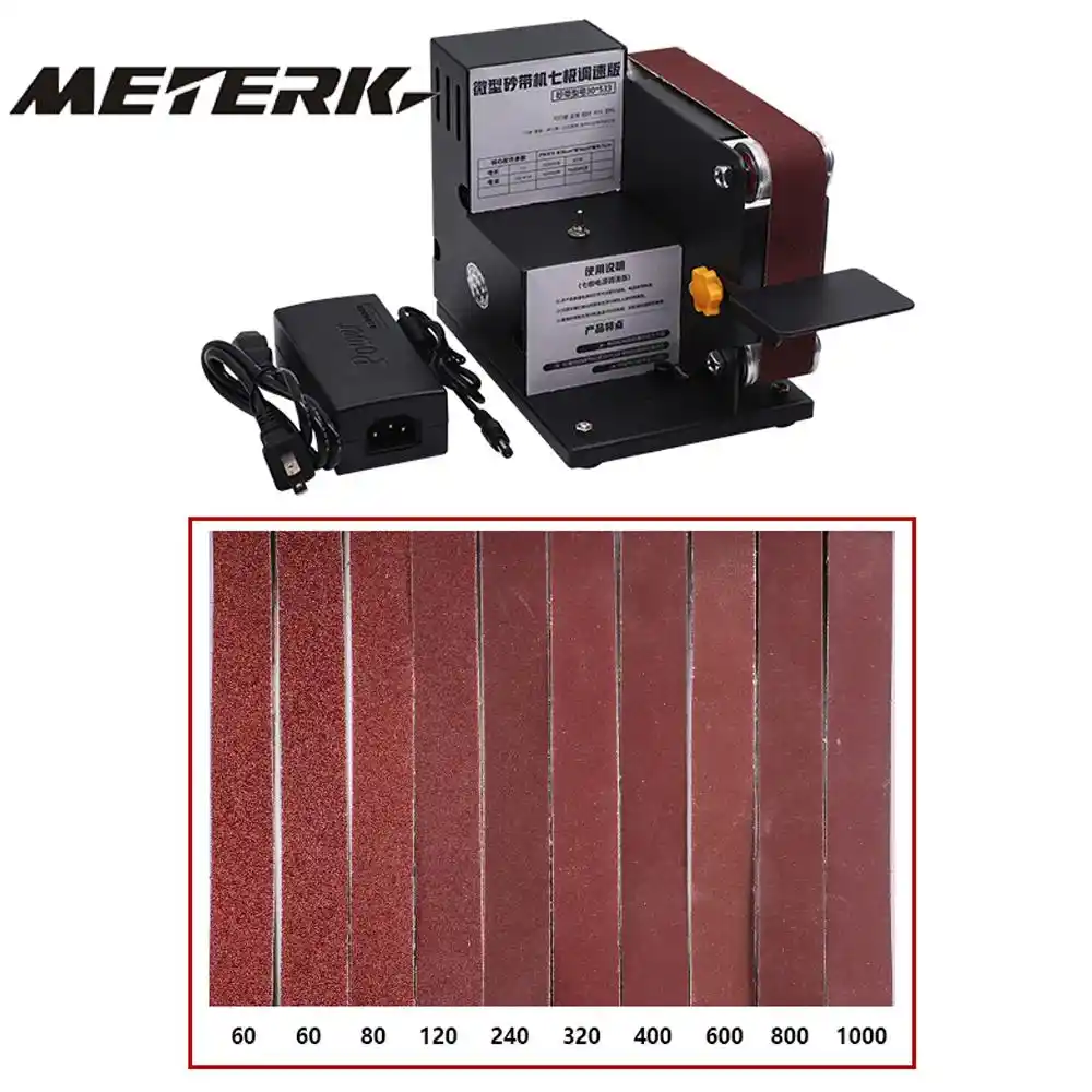 Electric Belt Sander Diy Polishing Grinding Machine Fixed Angle