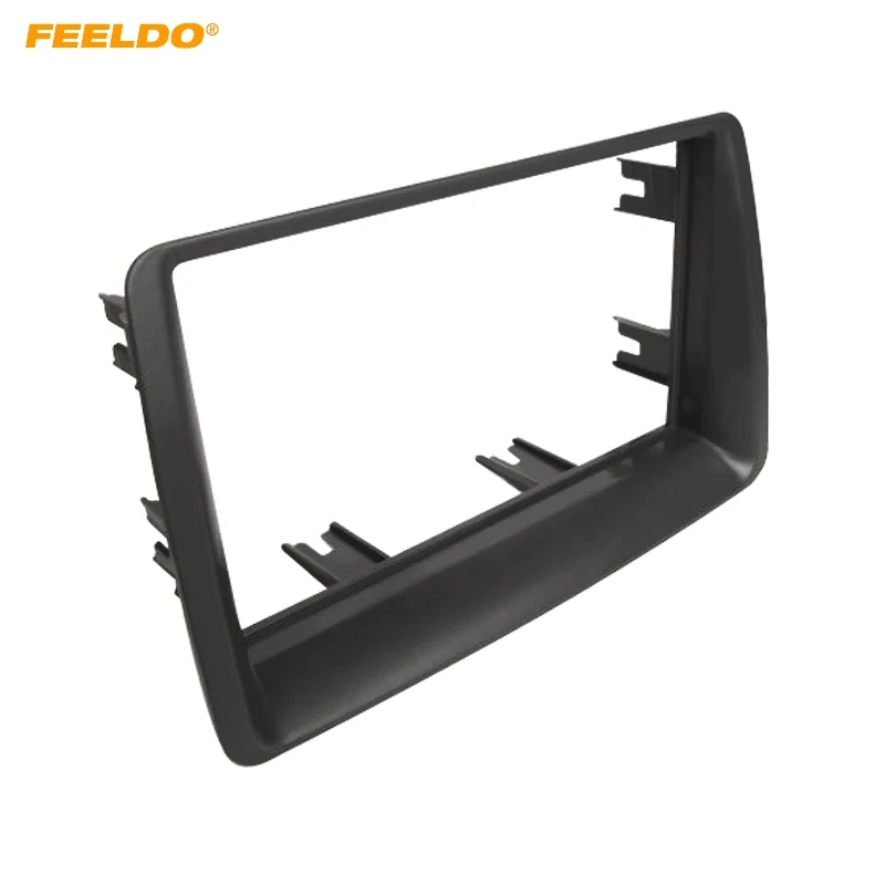 Автомагнитола FEELDO 2DIN рамка для панели звука FIAT Panda (169) 2003-2012 стерео приборной