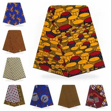 Настоящий воск настоящий гарантированный настоящий голландский воск высокого качества pagne горячий воск настоящий 6 ярдов африканская Анкара швейная ткань