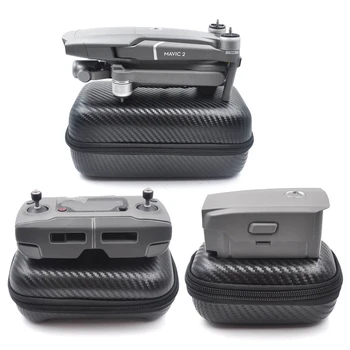 

STARTRC Carbon Grain PU Fuselage Battery Remote Control RC Box Case Set Organizer for DJI MAVIC 2 pro / Mavic 2 Zoom