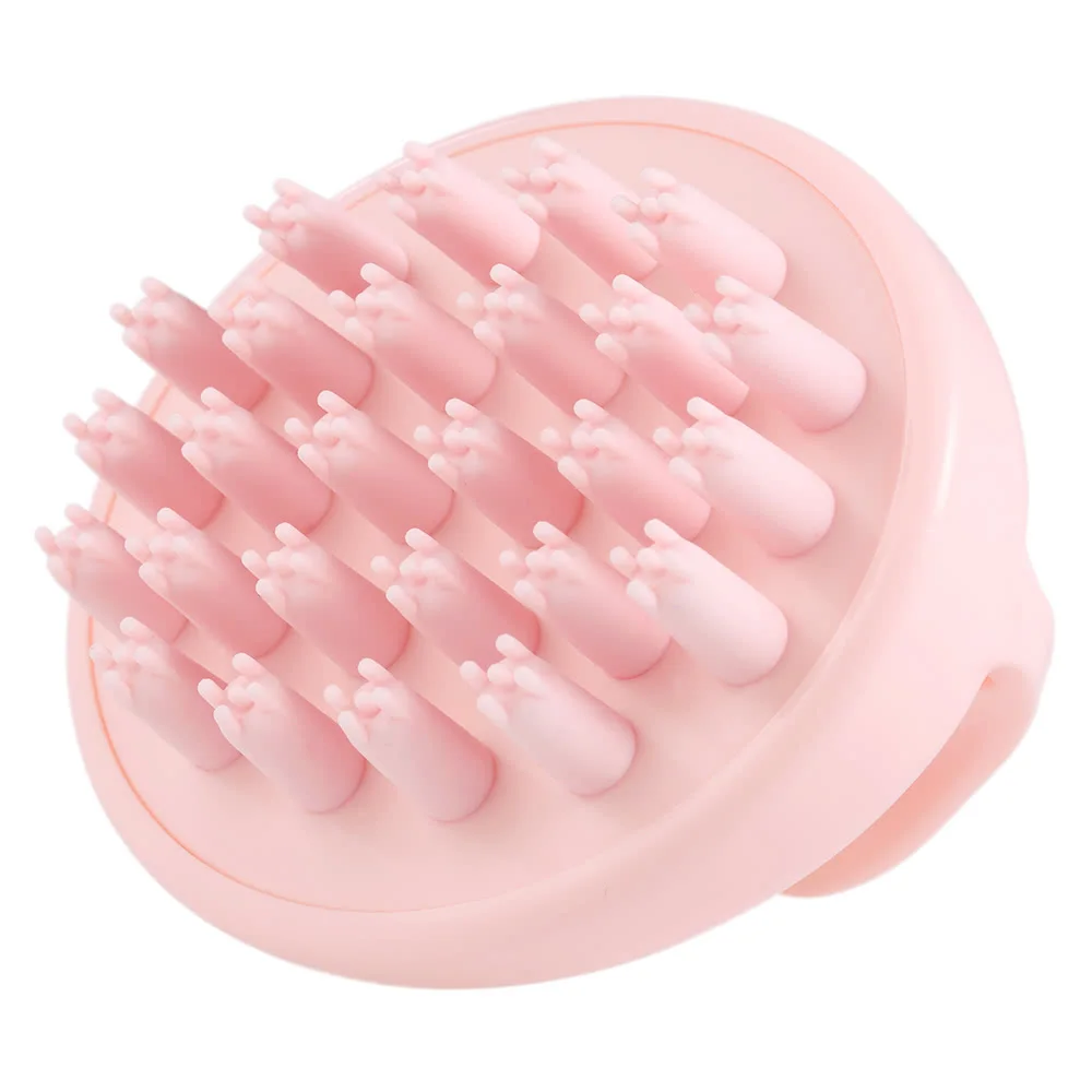 Hair Massage Brush Shampoo Scalp Massage Brush Head Massager Silicone Comb Scalp Shower Hair