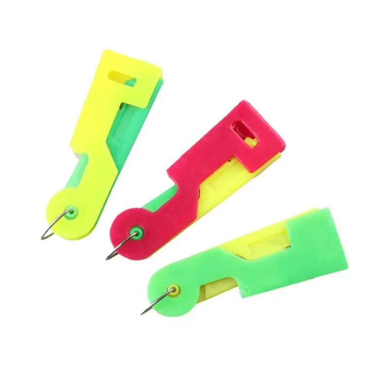 

4pcs Sewing Machine Automatic needle Threads er device Threads guide elders easy to use punching machine daily use needle hand t