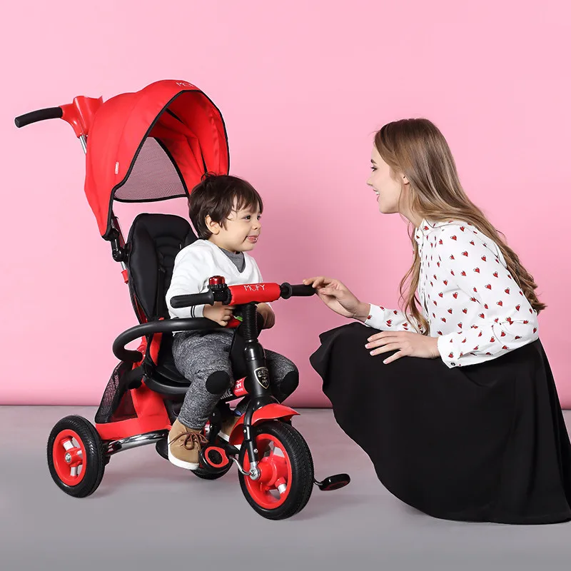 Perfect New Brand Child Tricycle High Quality Swivel Seat Child Folding Trolley Bicycle Baby Buggy Stroller Bmx Baby Car Bike 2 Perfect New Brand Child Tricycle High Quality Swivel Seat Child Folding Trolley Bicycle Baby Buggy Stroller Bmx Baby Car Bike 2