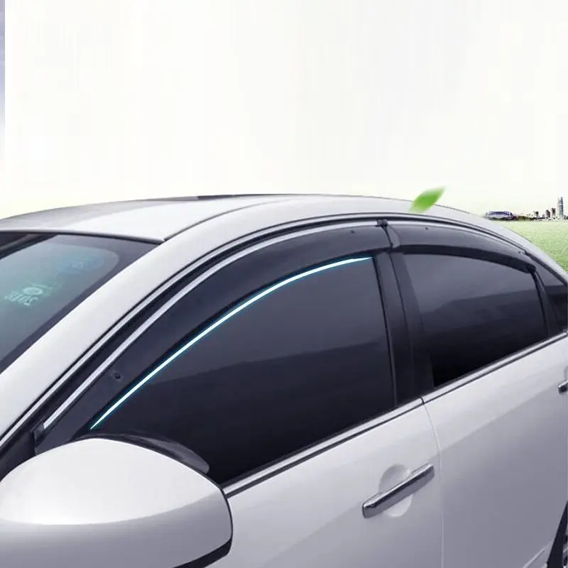 Дождь автомобилей окна автомобиля козырек для Nissan Bluebird Кикс Livina Мурано NV200 Qashqai