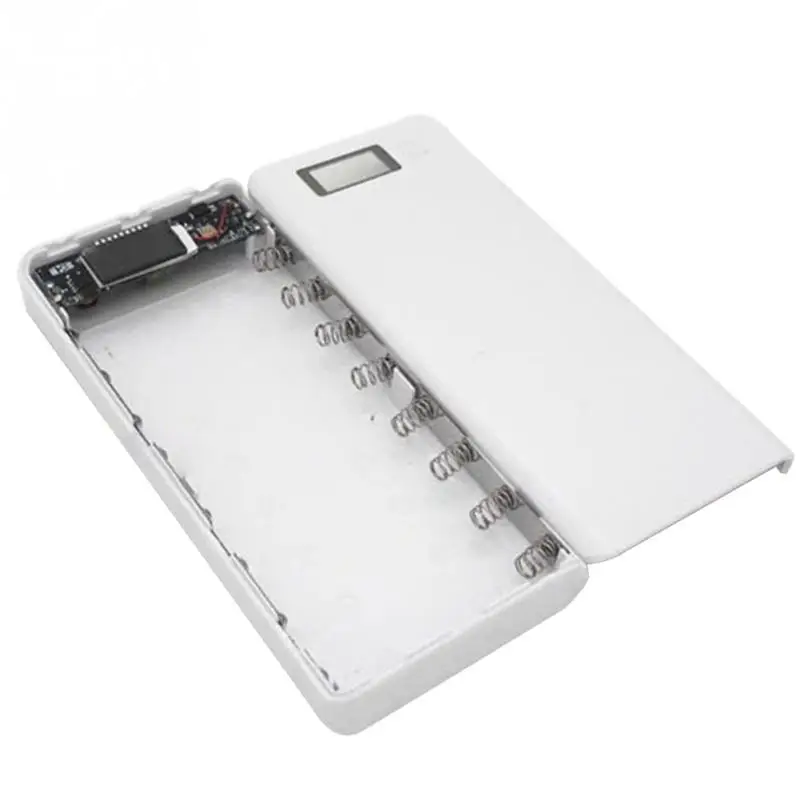 

18650 Power Bank Battery Box Mobile Light Case Charger DIY Power Bank Plastic Shell Case Without Battery