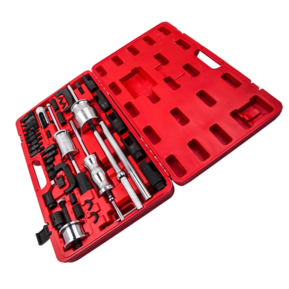 

Auto Truck Diesel Injector Puller Remover MASTER Tool Kit FOR BOSCH DENSO SIEMENS 40pcs