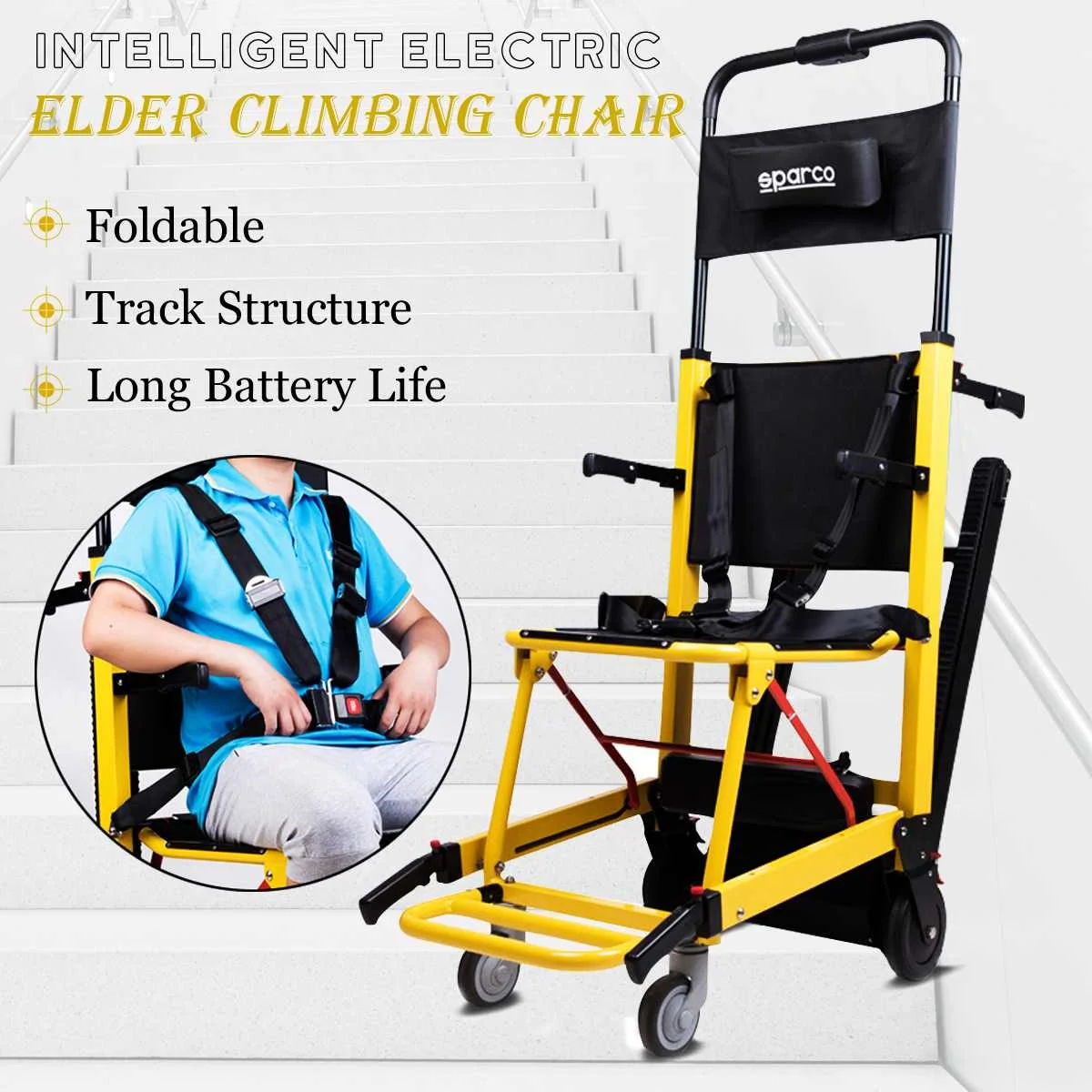 Foldable Lightweight Electric Wheelchair for Elder ...