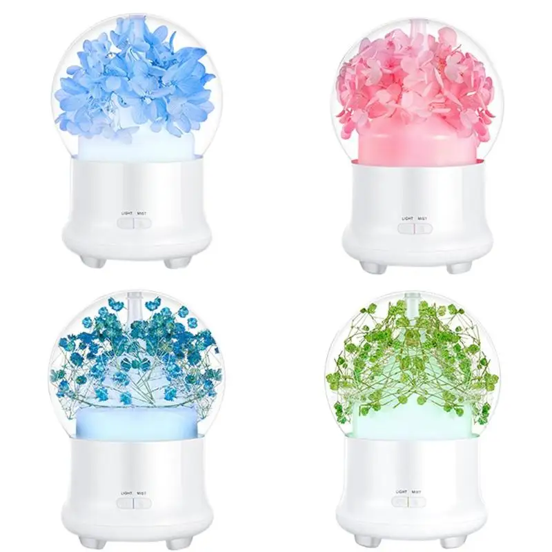 

100ml Electric Air Humidifier Mini Ultrasonic Humidifier Car Air Purifier Mist Fogger Essential Oil Diffuser Aroma Diffuser