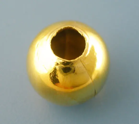 

Lovely 50PCs gold color Smooth Ball Spacers Beads 10mm Dia. (B03085)