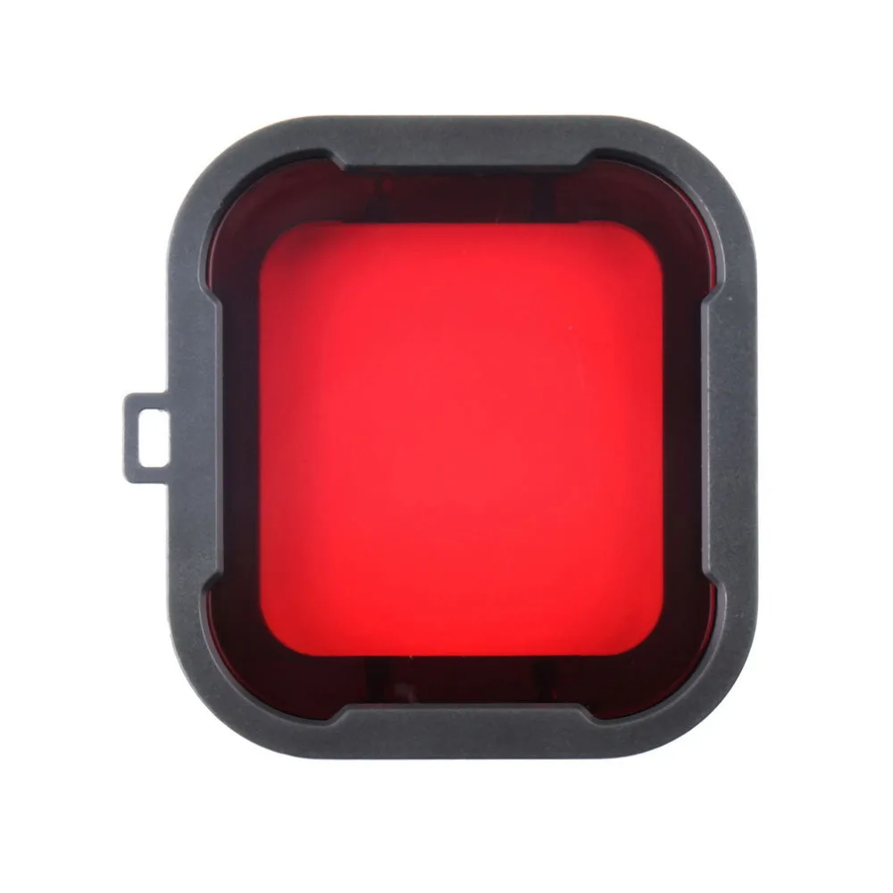 MS pittil Store водонепроницаемый чехол для объектива Фильтры для GoPro Hero 4 3+/4 черный Серебряный Экшн-камера красный фильтр для Go профессиональная камера для дайвинга