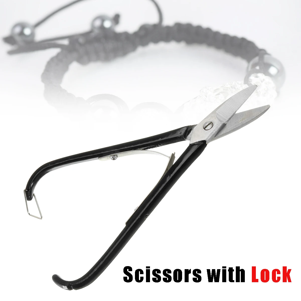 

6.8 inch Stainless Steel Locking Scissors With Lock Jewellery Metal Grip Snips Shears Cutting Blades Jewelry Pprocessing Tool