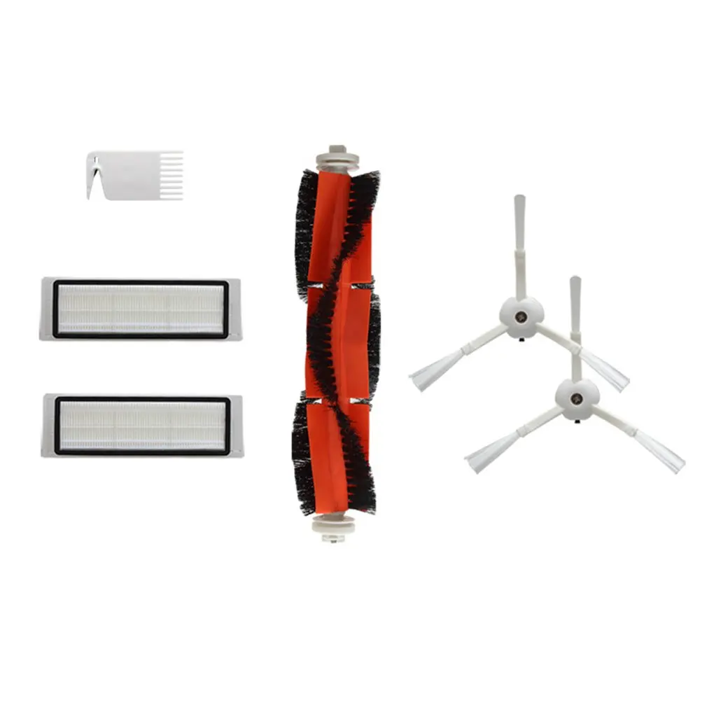 Sweeping Robot Side Brush Main Brush Roller Brush HEPA Filter Accessories Cleaning Brush Sweeper Accessories Set