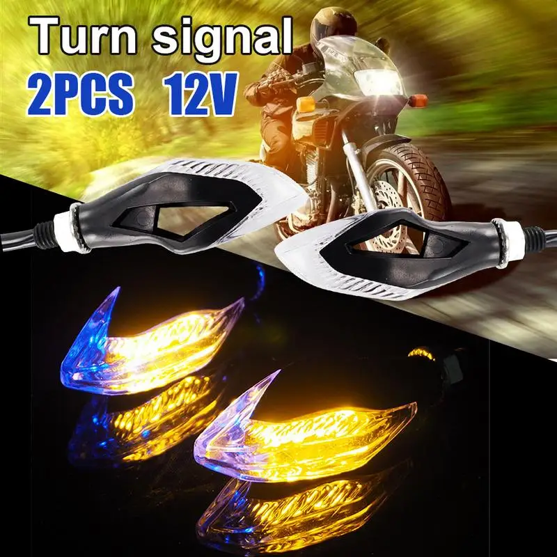 

2pcs Motorcycle Modified LED Turn Signal Electric Car Scooter Universal Accessories Turning Direction Light