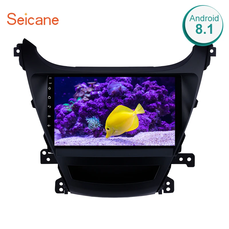 

Seicane Car Multimedia Player For 2014-2016 Hyundai Elantra 9 Inch 2Din Android 8.1 HD 1024*600 Touchscreen Bluetooth GPS Navi