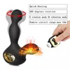 360 Rotation Smart Heating Prostate Massager Wireless Remote 10 Vibrating Anal Plugs G-Spot Stimulation Vibrator Anal Sex Toys 1