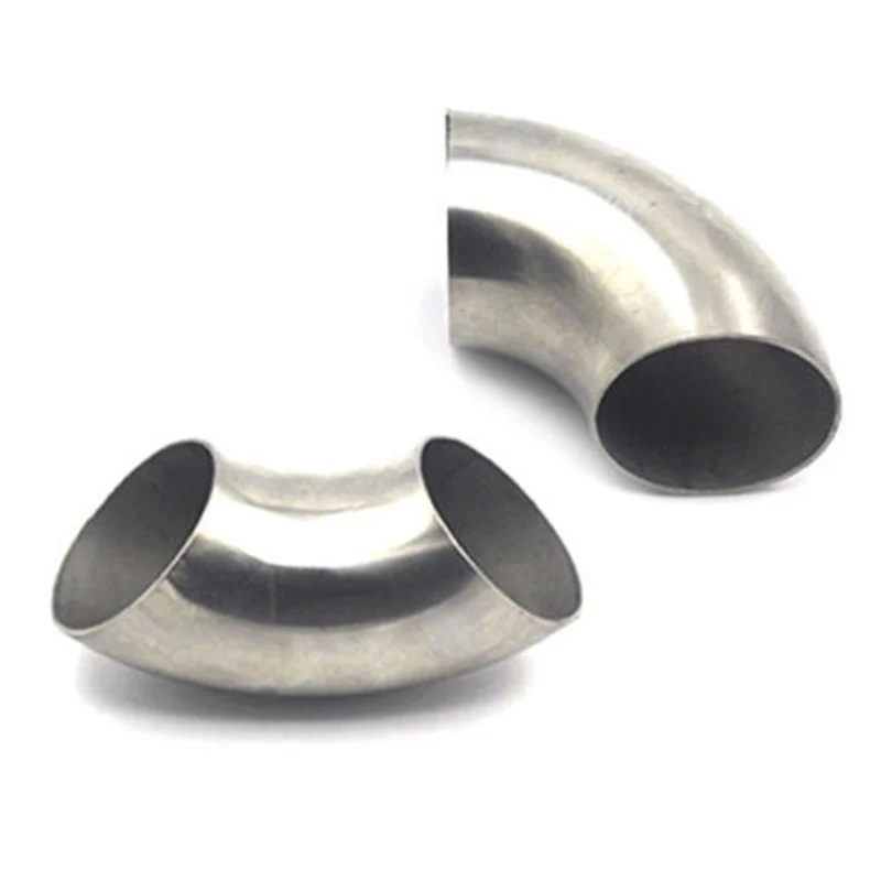 

3.5 Inch /89mm Stainless Steel 90 Degree Bend Elbow Exhaust Pipe Thickness 1.5cm