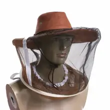 Ковбойская шляпа, Сетчатая Маска для лица, шляпа для сохранения насекомых, пчела, летающая маска для лица, защита для пчеловода, рыболовные принадлежности для пчеловодства