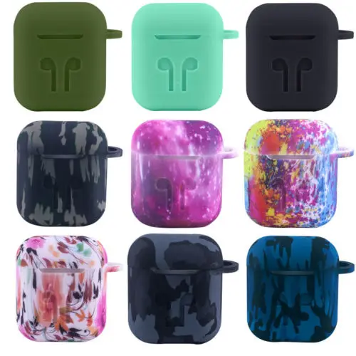 

Silicone Case Shockproof Protective Cover Skin For Apple AirPods Charging Case